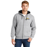 Trans Alliance_Heavyweight Full Zip Hooded Sweatshirt with Thermal Lining