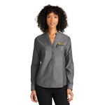 Trans Alliance_LADIES Long Sleeve Chambray Easy Care Button Up