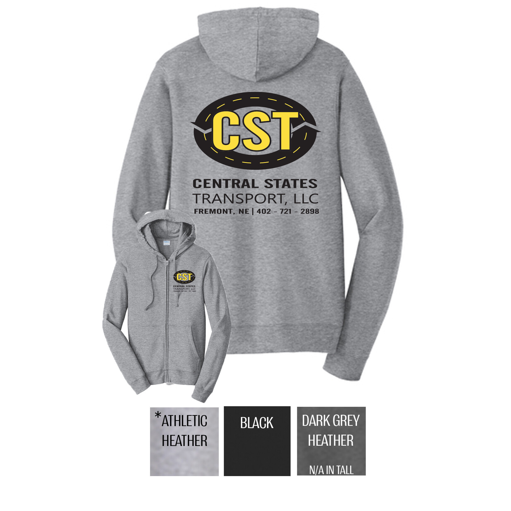 CTS _ Full Zip Hooded Sweatshirt