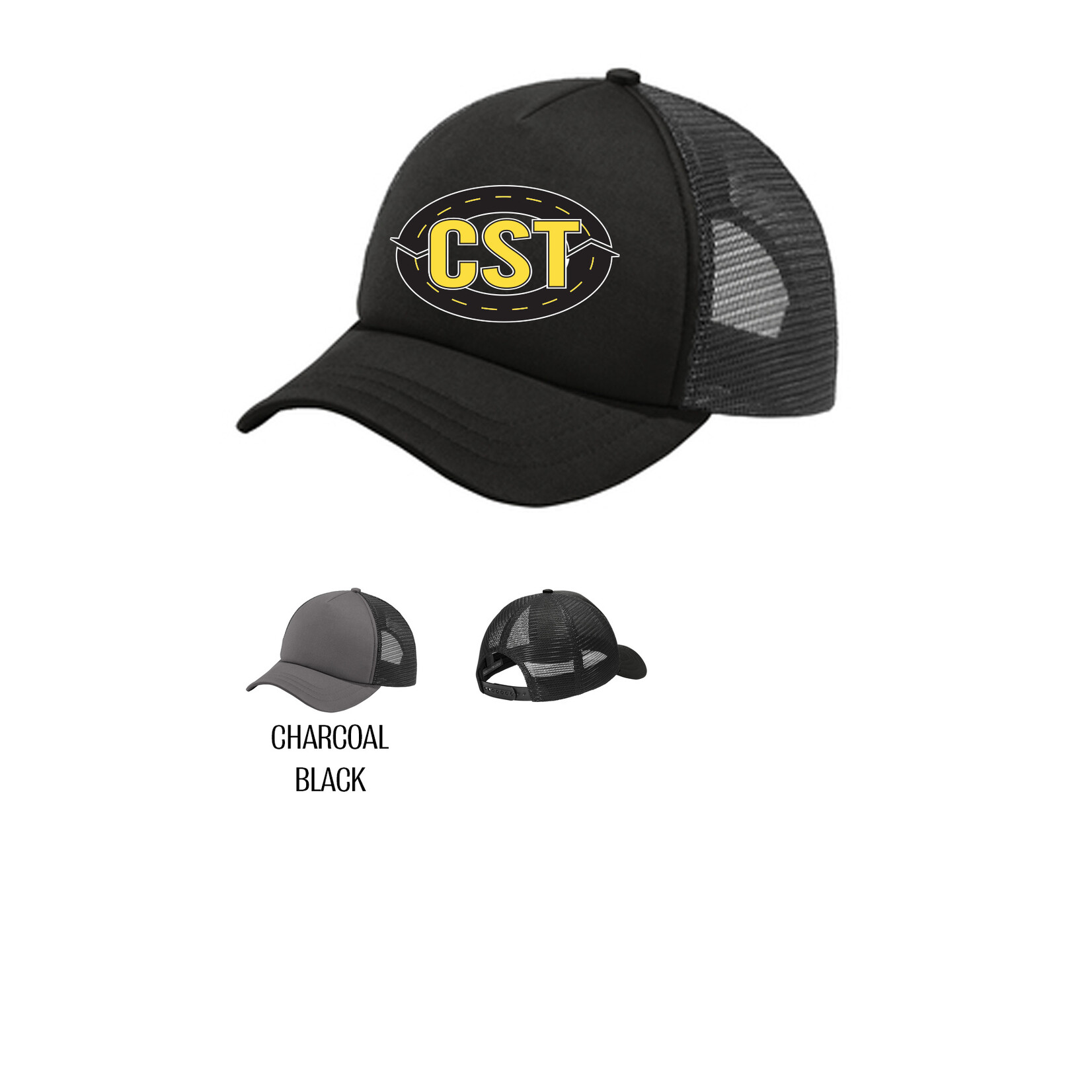 CTS _Port Authority ® 5-Panel Twill Foam Trucker Cap