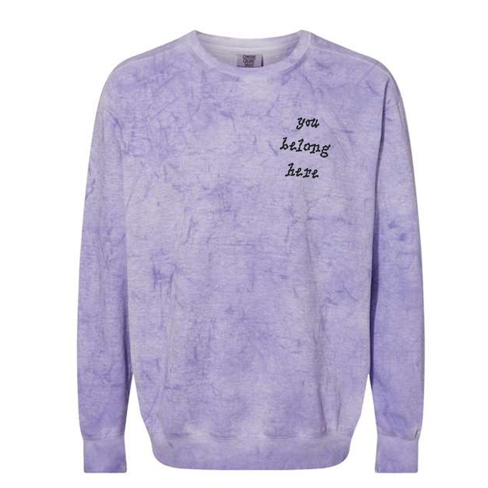 YOUTH GROUP_  Color Burst Crewneck