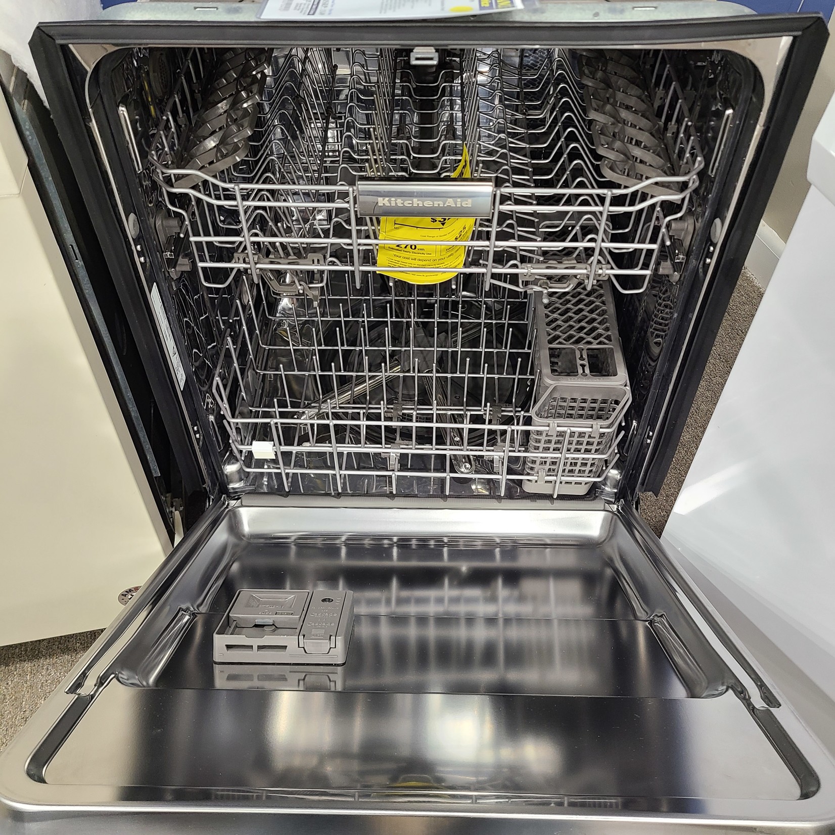 Kitchen Aid KitchenAid Top Control Built In Dishwasher Stainless Steel KDPM354GPS - F73501325