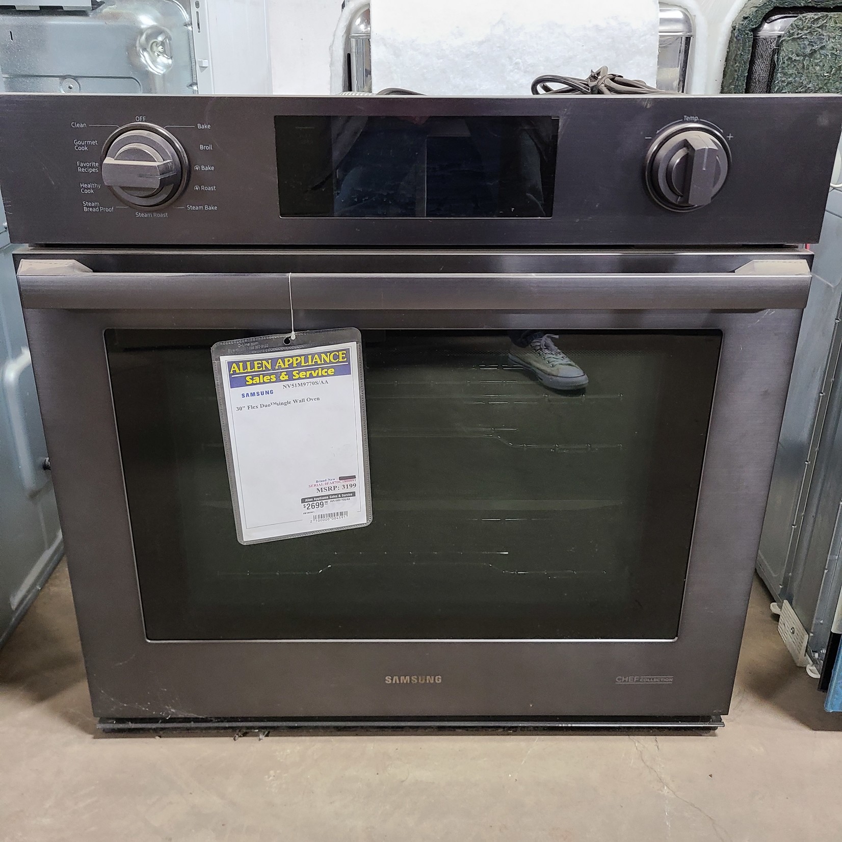 samsung duo flex wall oven