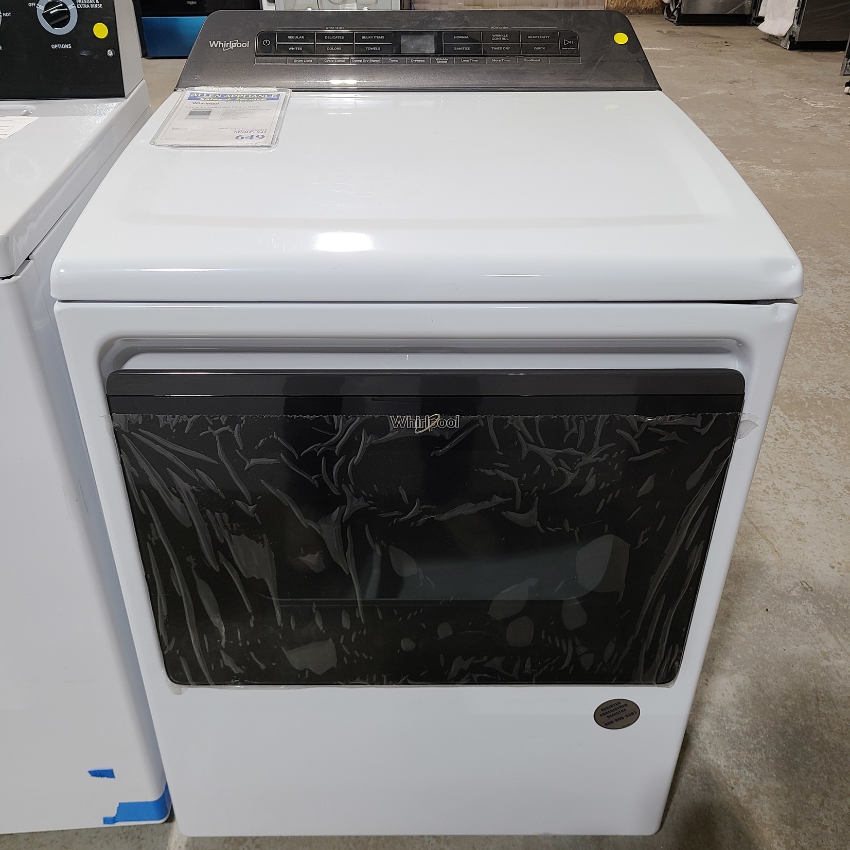 Whirlpool Whirlpool 7.4 Cu. Ft. Front Load Electric Dryer WED5100HW - MA3935776