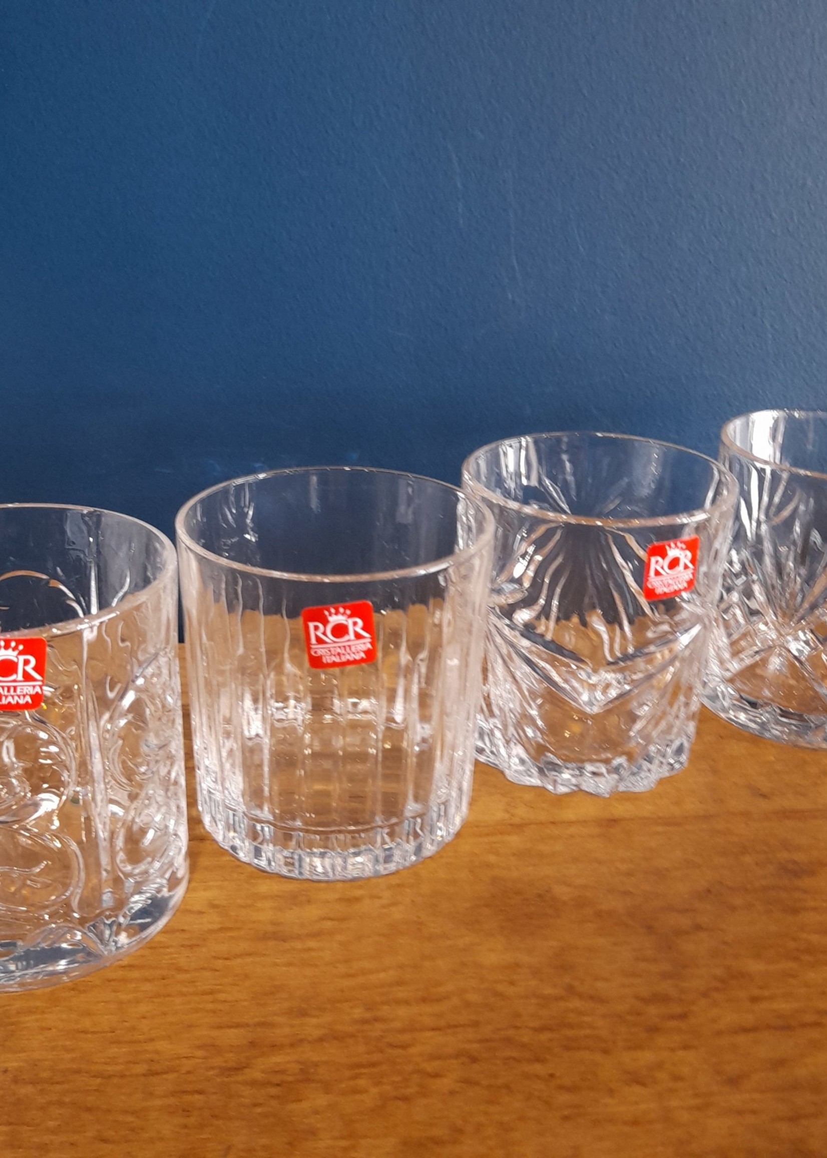 RCR Old Fashioned Set of 4 Glasses