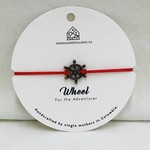 Ten Thousand Villages Wheel Charm Bracelet