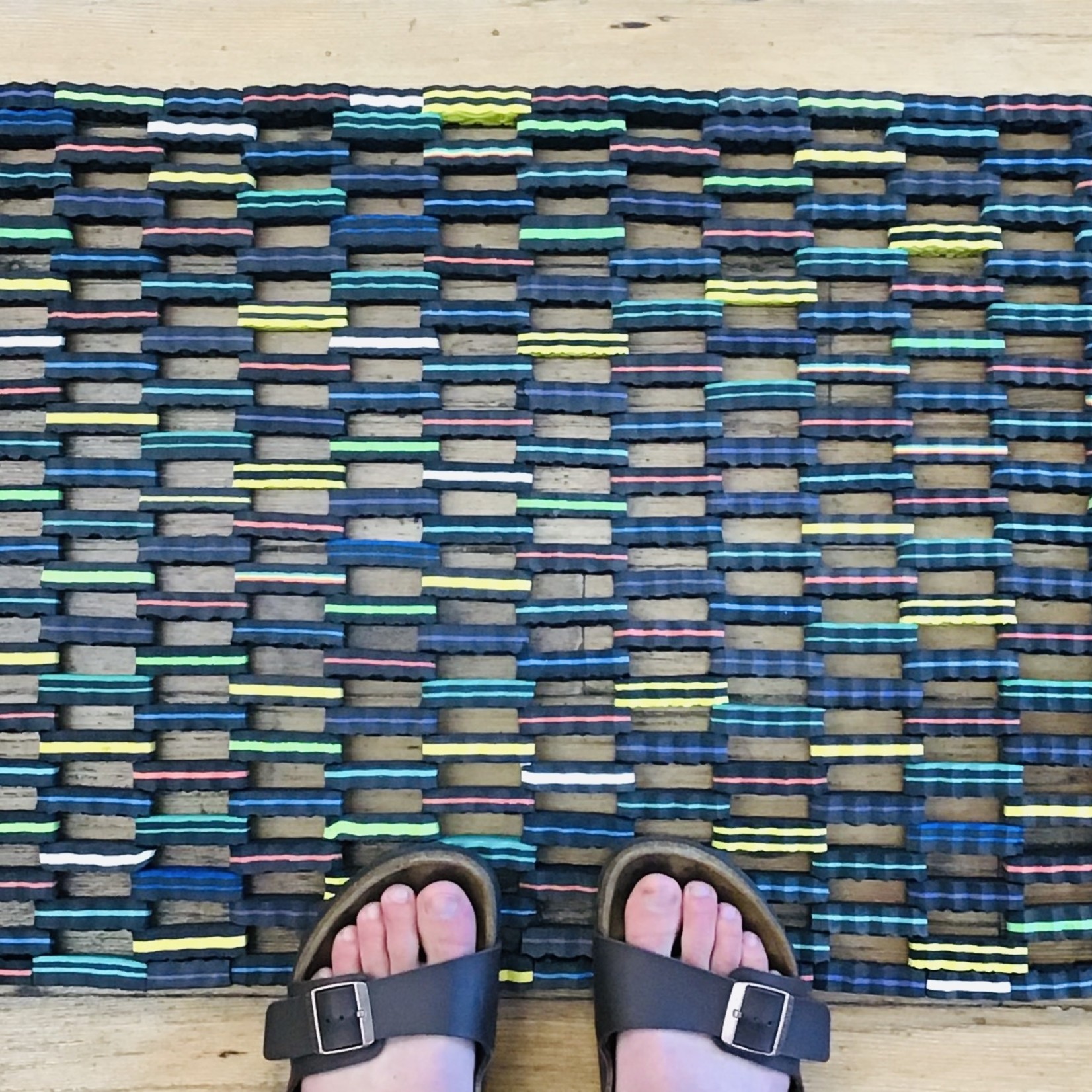 Ten Thousand Villages USA Flip Flops Are For Mats Doormat