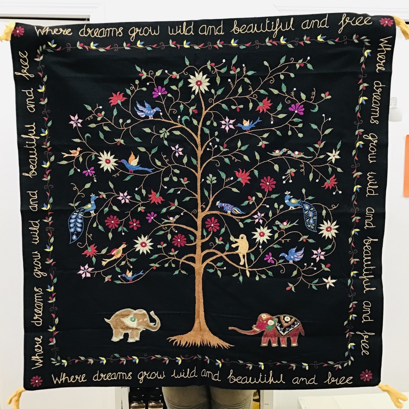 Ten Thousand Villages USA Dream Tree Wall Hanging, India