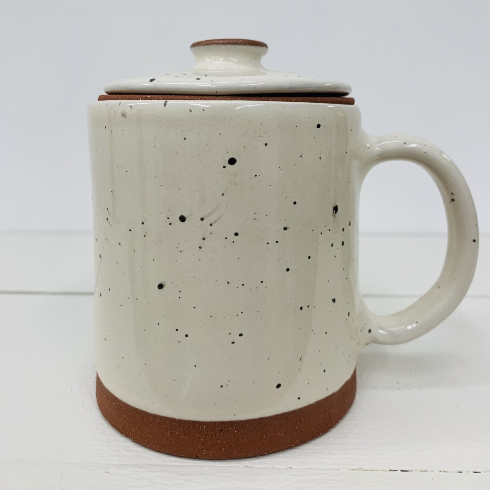 Speckled Tea Strainer Mug, Nepal