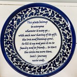 Ten Thousand Villages USA Giving Plate, West Bank