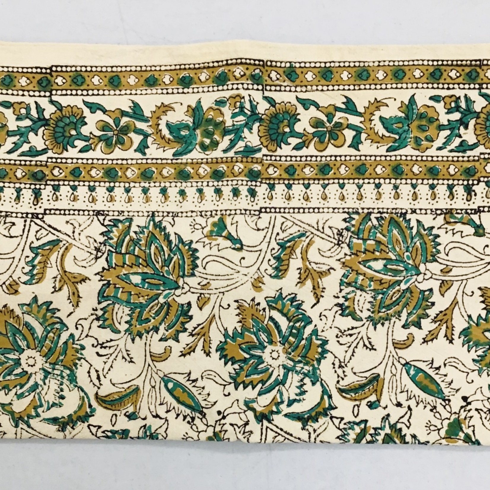 Ten Thousand Villages USA Greenery Table Runner, India