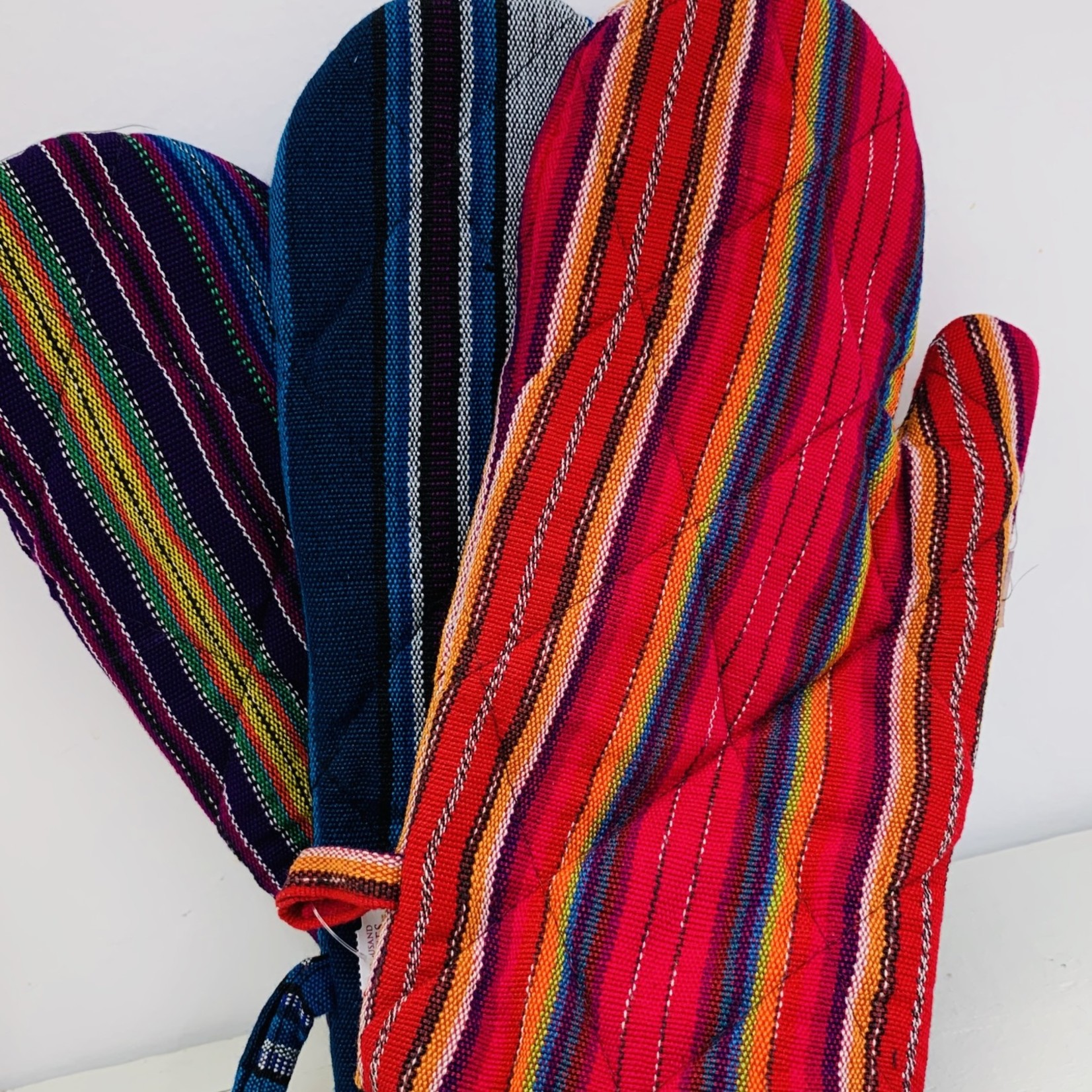 Lucia's Imports Oven Mitts, Guatemala