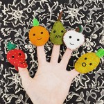 Fruit Bag Finger Puppets