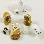 Lucuma Arctic Glow Nativity Set, Peru