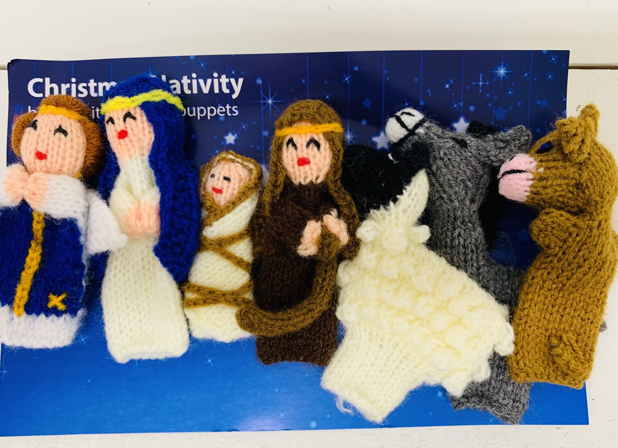 Nativity Finger Puppet Set, Peru Brandon Ten Thousand Villages