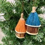 Maisha Assorted Colours Grass Hut Ornament