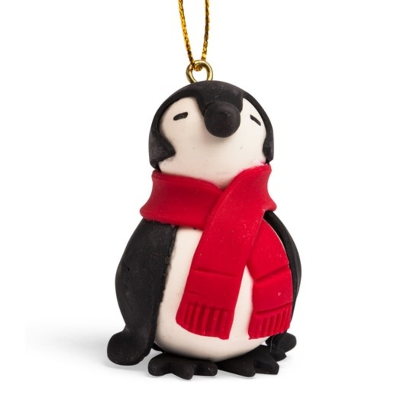 Ten Thousand Villages USA Chilly Penguin Ornament, Ecuador