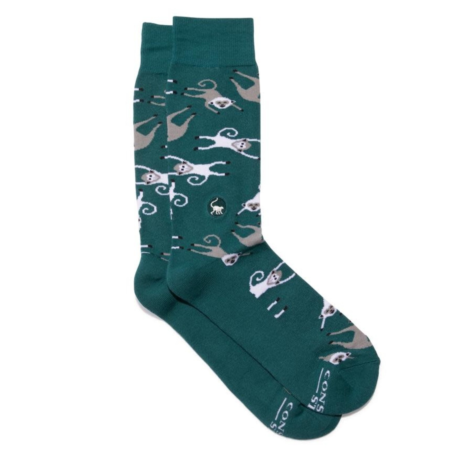 Conscious Step Conscious Step Socks That Protect Monkeys Small