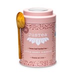 JusTea Little Berry Hibiscus Loose Tea Tin with Spoon