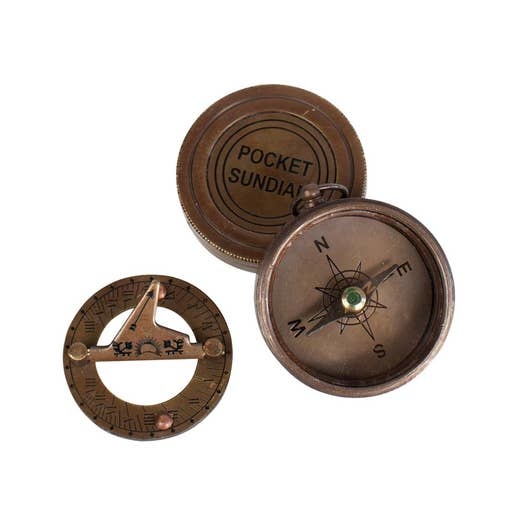 Pocket Compass and Sundial, India