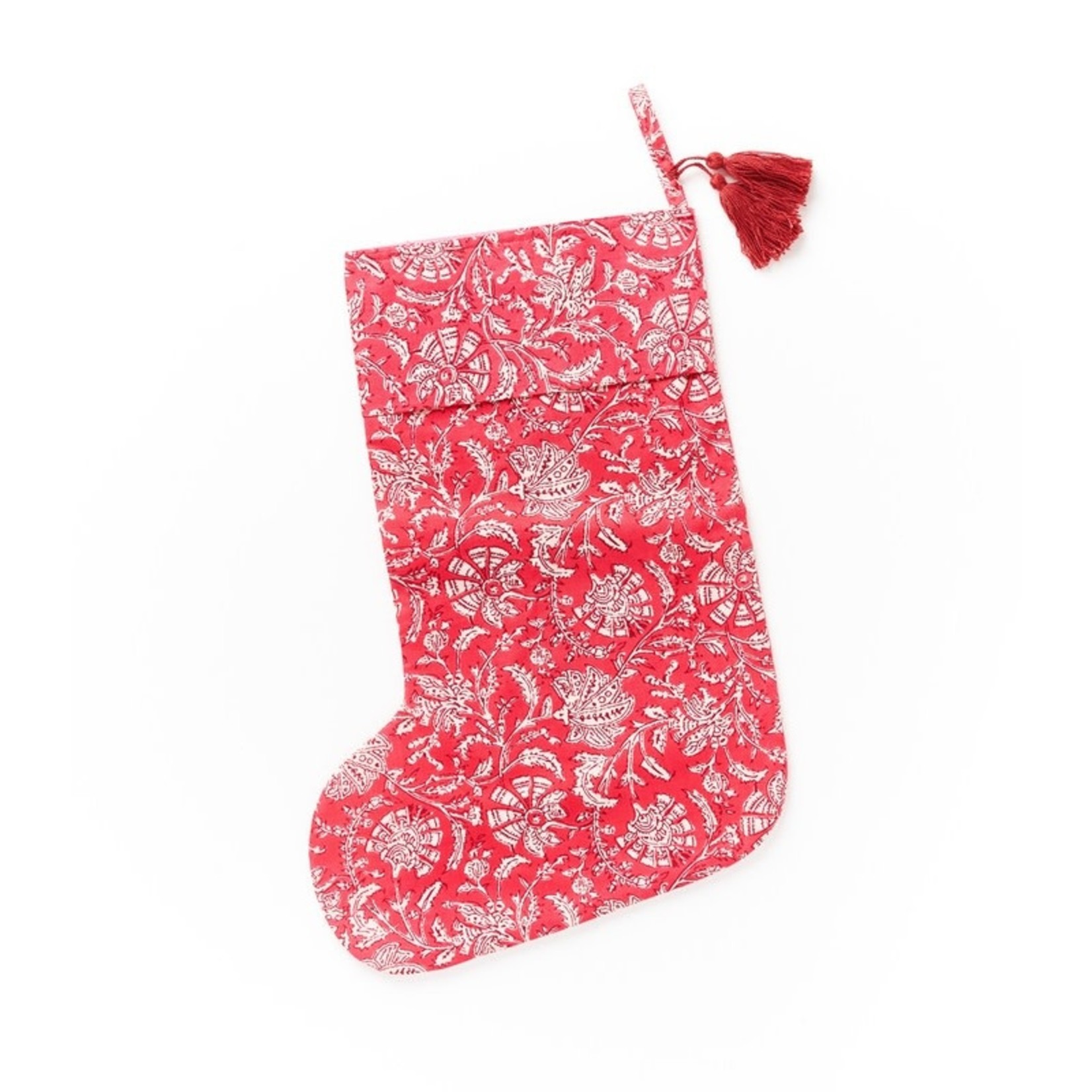 Matr Boomie Upcycled Block Print Stocking, India