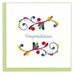 Kalyn Congratulations Swirl Quilling Card, Vietnam