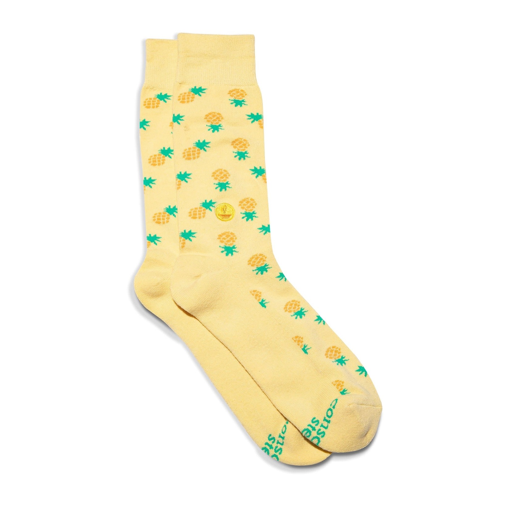 Conscious Step Conscious Step Socks That Provide Meals, Avocado, Small