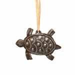 Global Crafts Turtle Haitian Cut Metal Ornament, Haiti