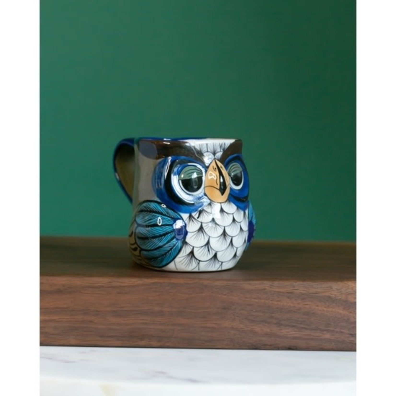 Lucia's Imports Owl Mug, Guatemala