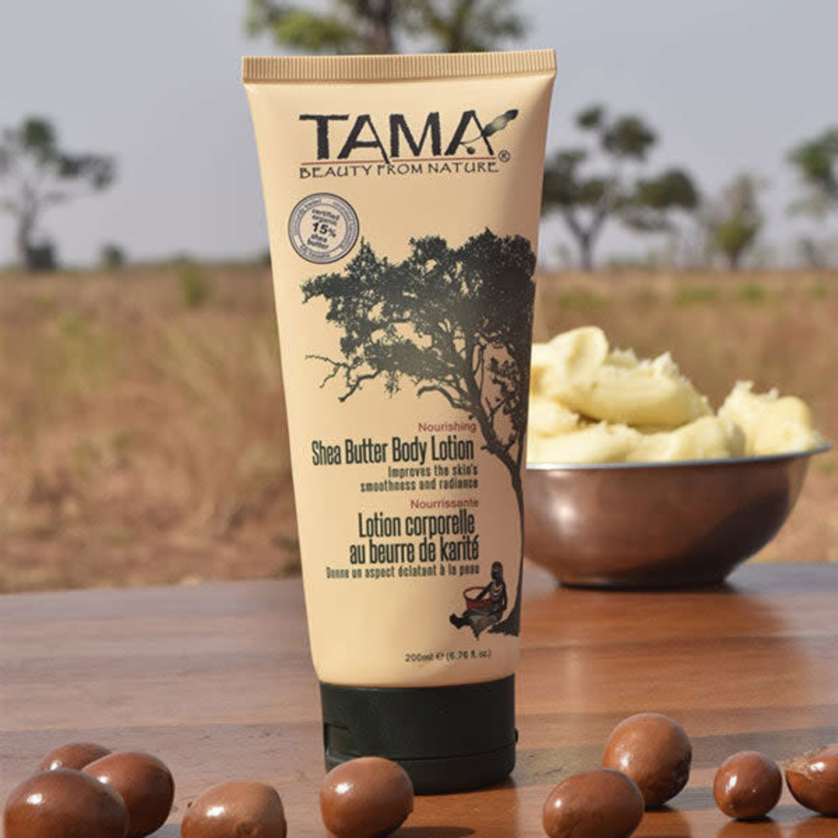 TAMA TAMA Body Lotion 200ml, Ghana
