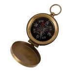 Ten Thousand Villages USA Brass Pocket Compass, India