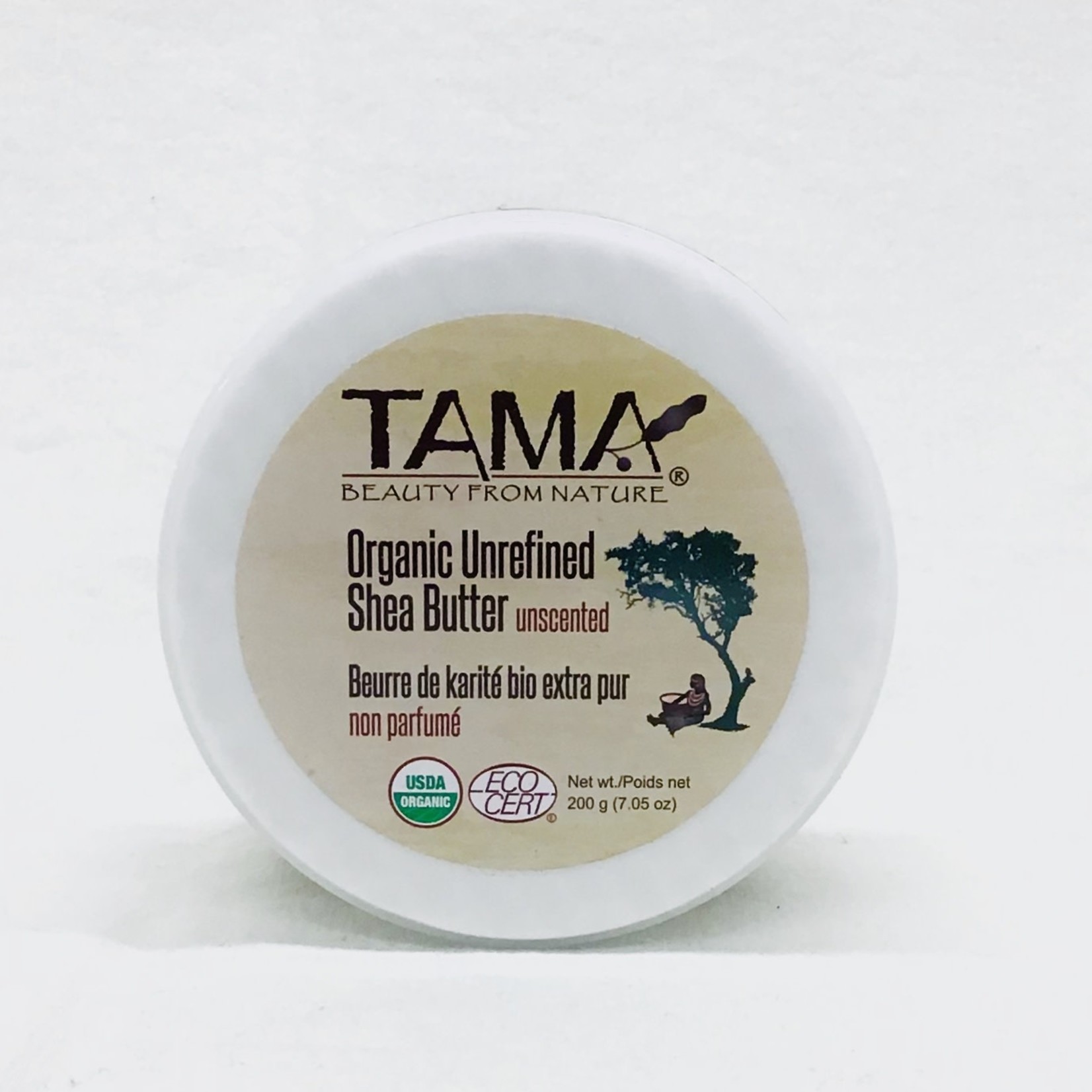 TAMA Unrefined Shea Butter Unscented TAMA, Ghana