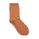 Conscious Step Conscious Step Socks that Prevent Violence Against Women, Orange, Small