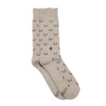 Conscious Step Conscious Step Socks that Save Cats Grey, Small