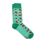 Conscious Step Conscious Step Socks that Provide Meals, Watermelon, Medium