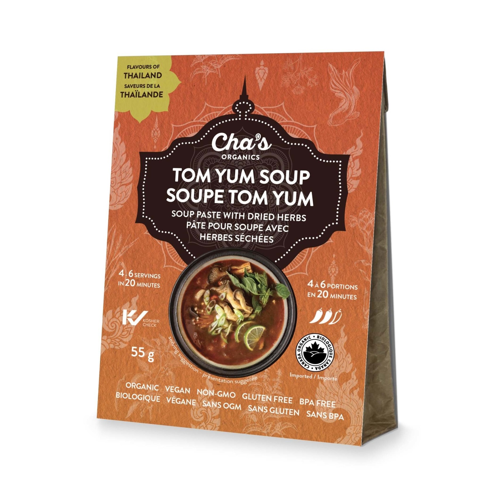 Cha's Organics Tom Yum Soup Paste