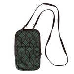 Ten Thousand Villages USA Festival Crossbody Bag Teal Strobe, Bangladesh