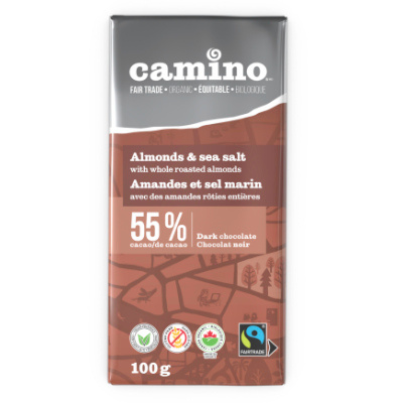 Camino Camino Chocolate Almond & Sea Salt