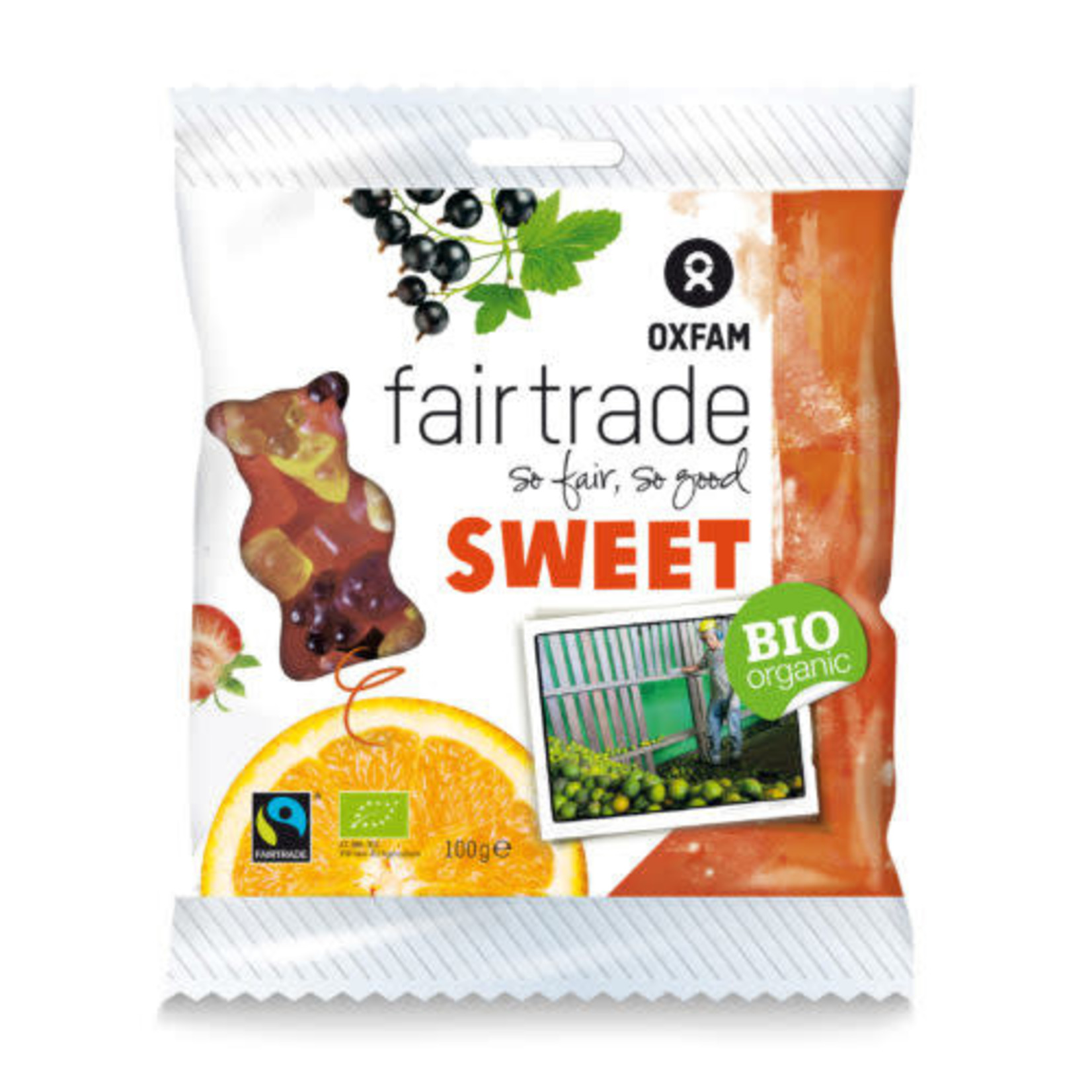 Rosette Fair Trade Sweet Gummy Bears 100g