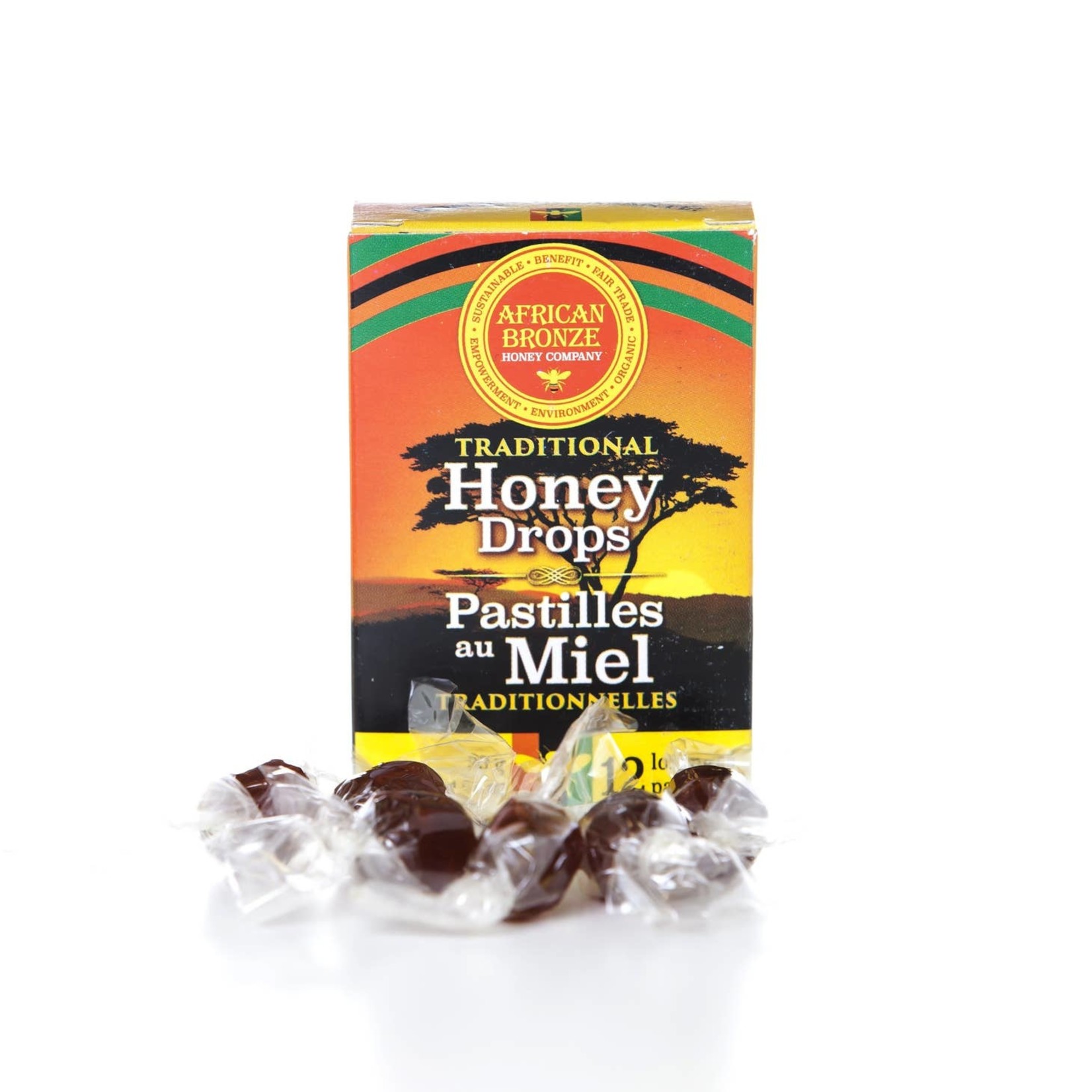 African Bronze Honey Honey Drops Lozenges, Zambia