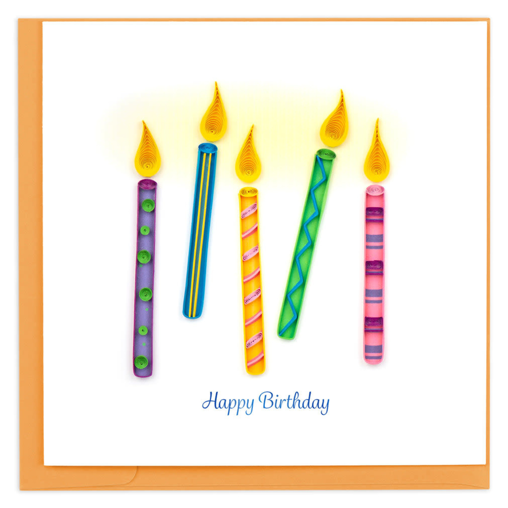 Kalyn Birthday Candles Quilling Card, Vietnam