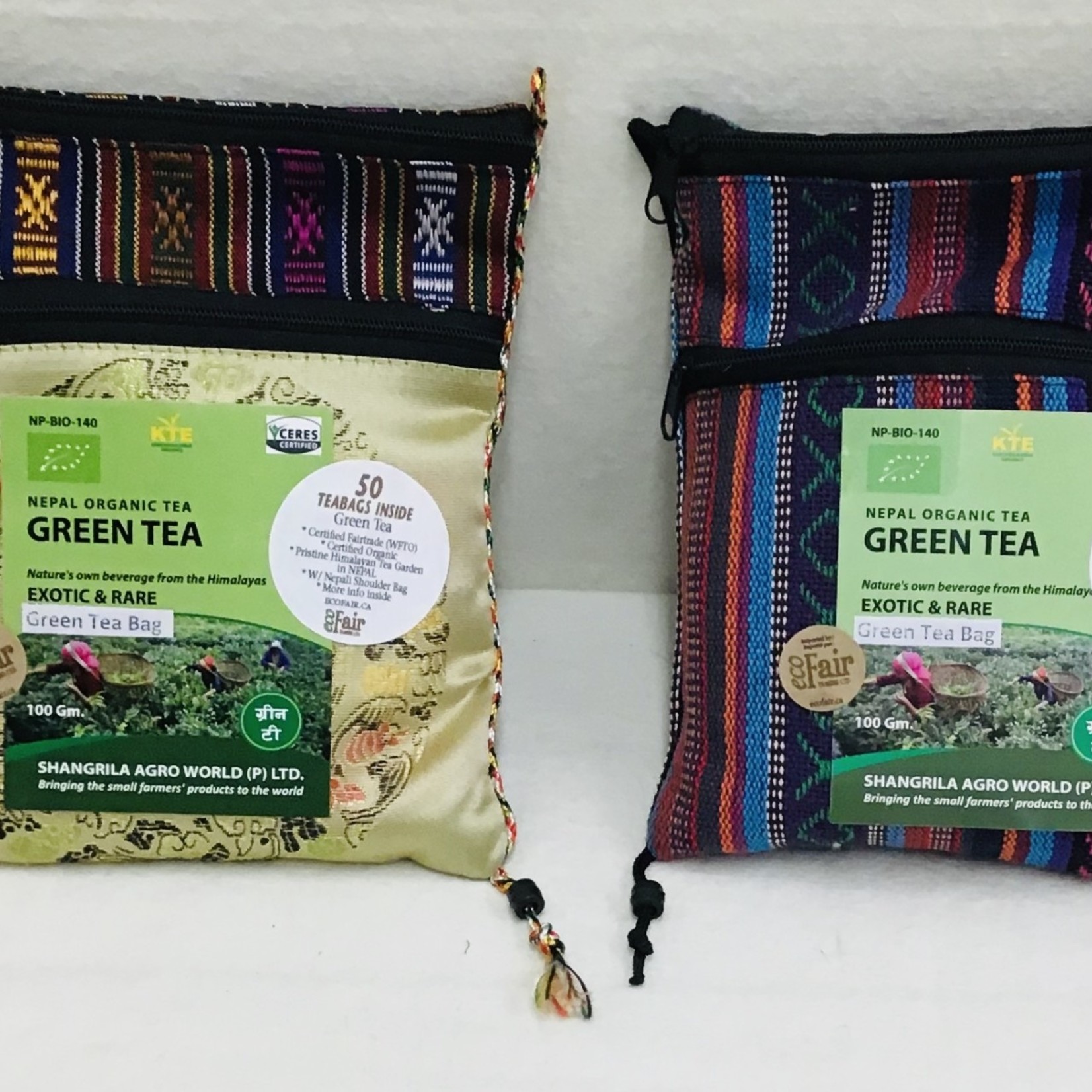 Eco Faire Himalayan Tea in Silk Bag Green