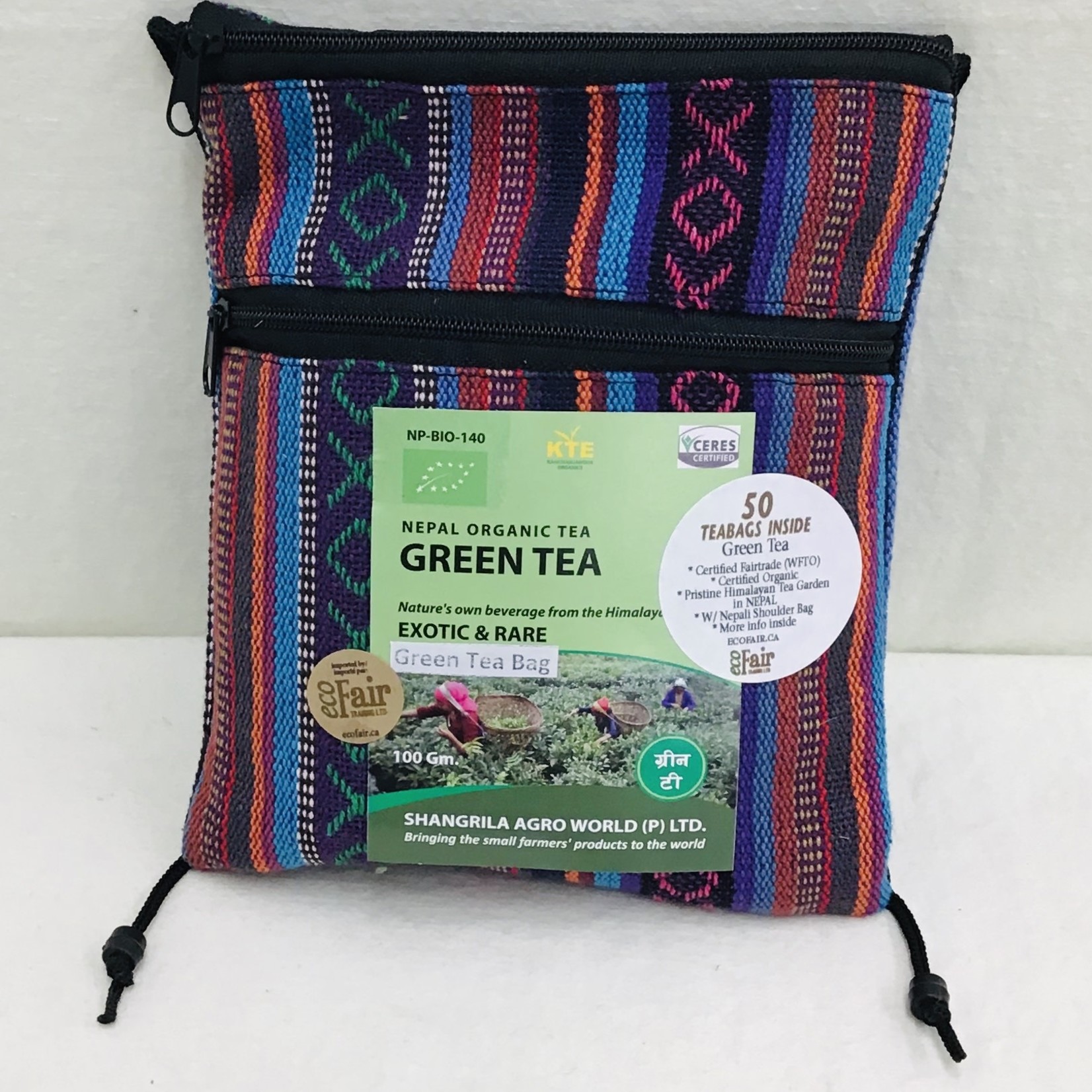 Eco Faire Himalayan Tea in Silk Bag Green