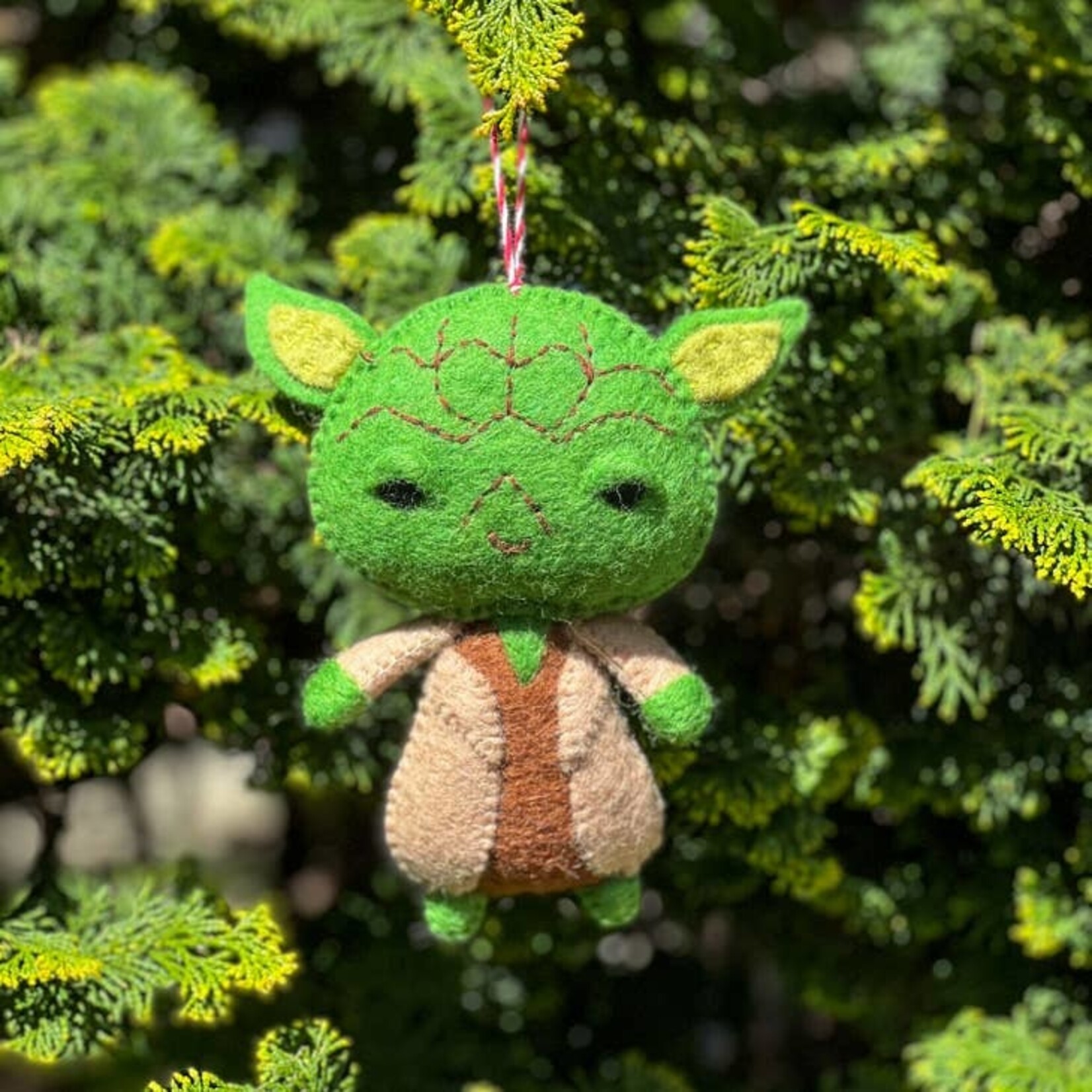 Yoda Ornament, Sri Lanka Brandon Ten Thousand Villages