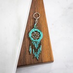 Lucia's Imports Assorted Dream Catcher Beaded Keychains, Guatemala