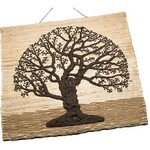 Ten Thousand Villages USA Jute Tree of Life Wall Hanging, India