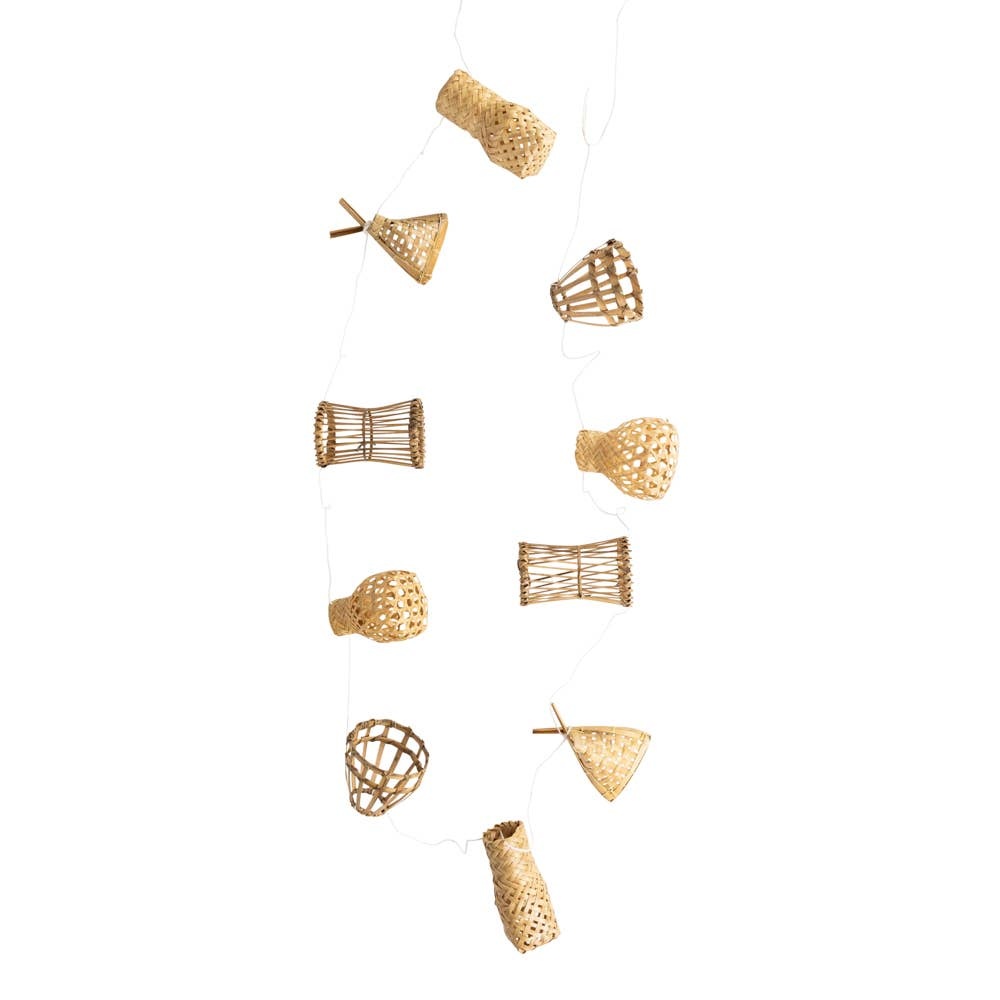 Bamboo Basket Garland, Bangladesh Brandon Ten Thousand Villages