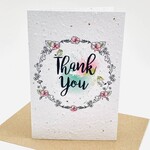 Koru Street Thank you - Growing Paper Card, South Africa