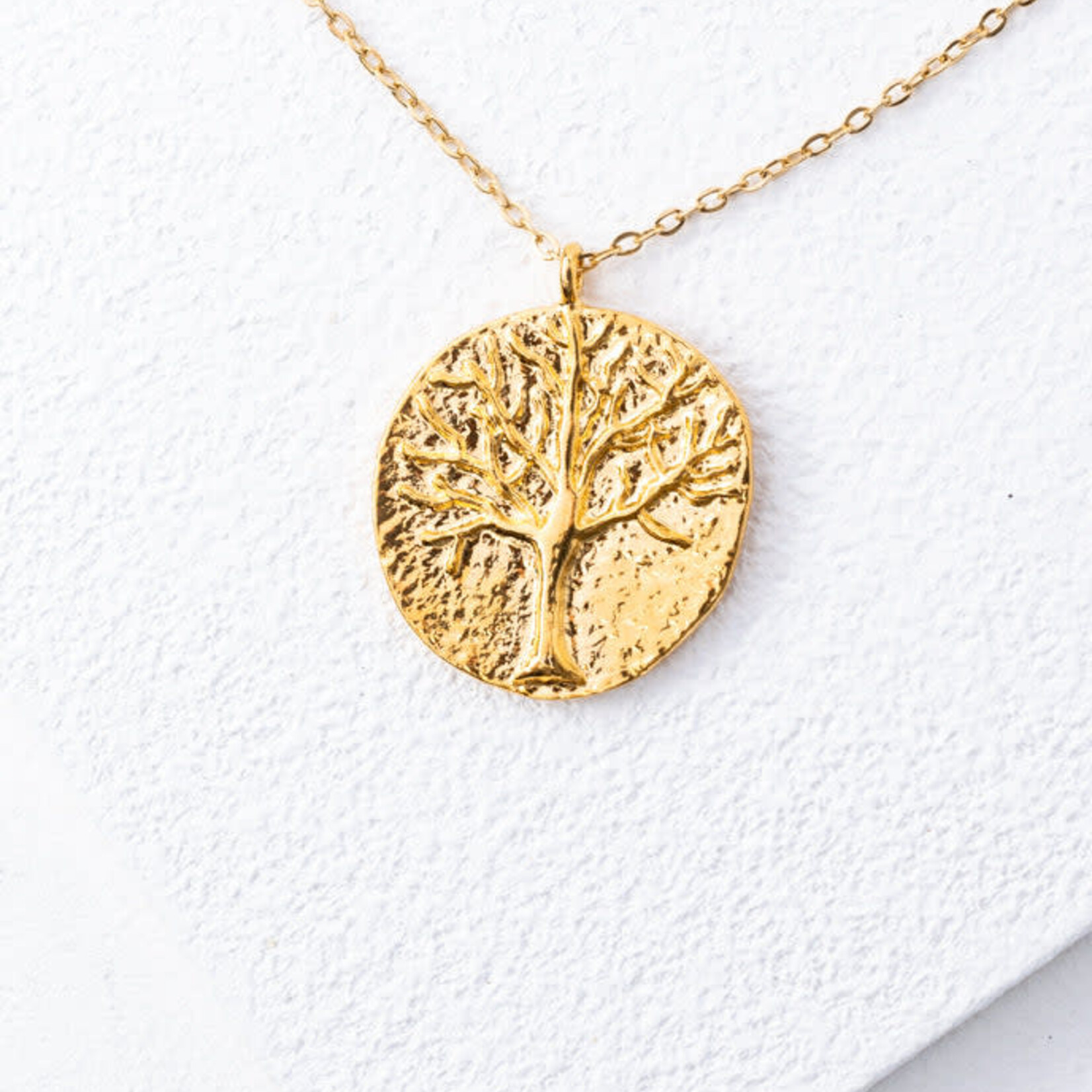 The Starfish Project Tree of Hope Gold Necklace, China