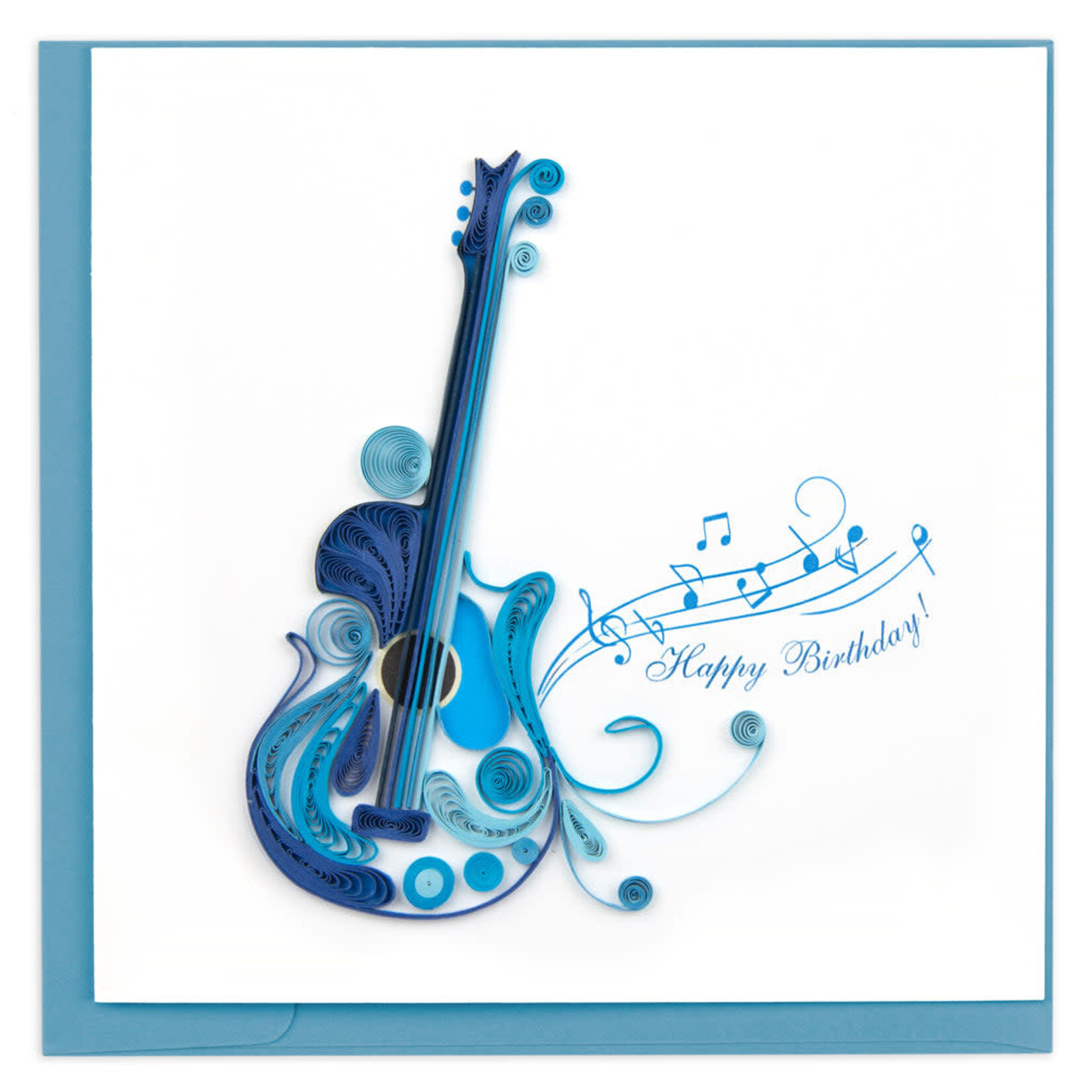 Kalyn Birthday Guitar Quilling Card, Vietnam